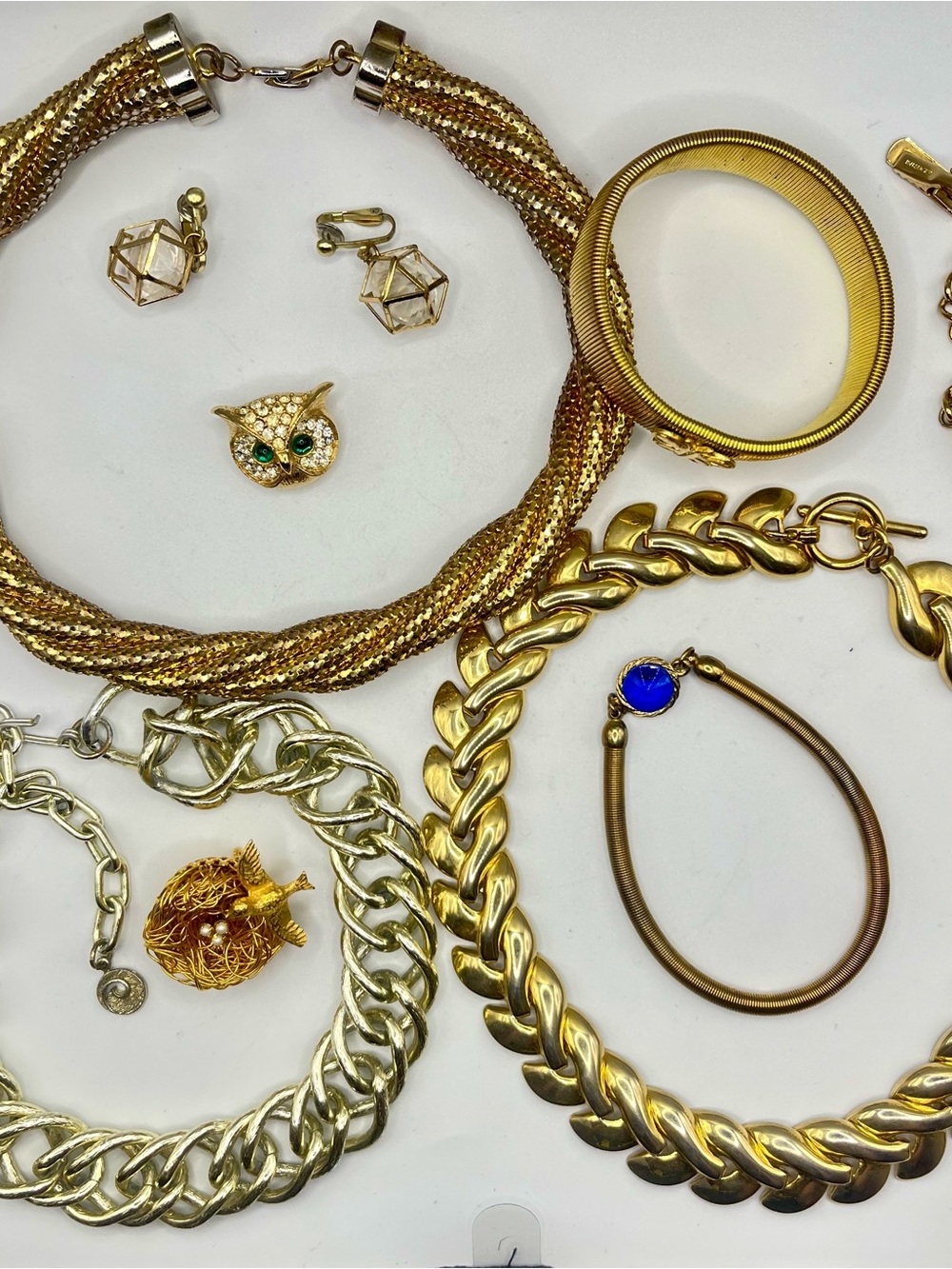 Vintage Gold-Tone Mixed Jewelry Lot